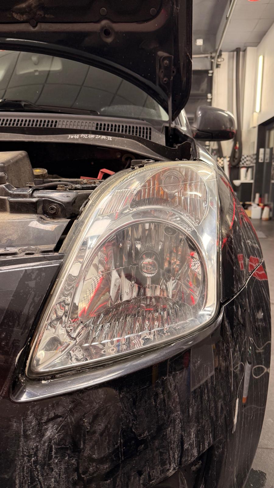 Renowacja reflektorów - Proces